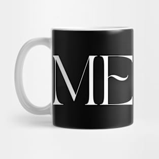 Metal logo Mug